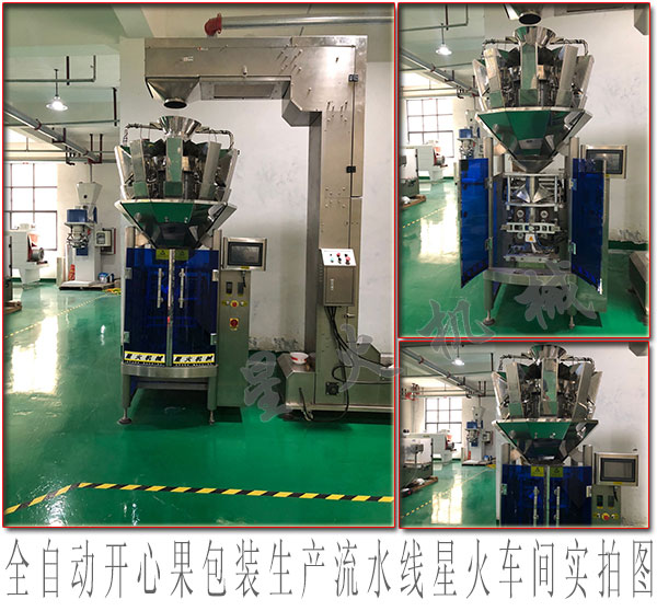 自动化开心果包装机械设备,全自动开心果包装生产流水线